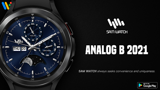 Android application SamWatch Analog B 2021 screenshort