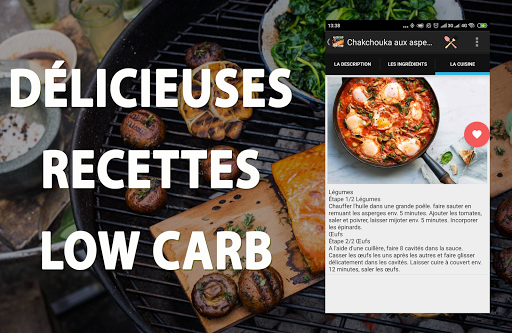 Recettes pauvres en glucides
