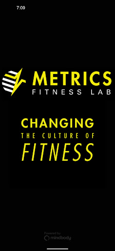 Android application Metrics Fitness Lab screenshort