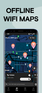 Instabridge: WiFi Map Captura de pantalla