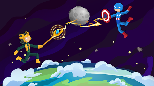Stickman Fight Supreme Hero