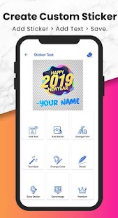 Fancy Text + Sticker Maker (WA Screenshot