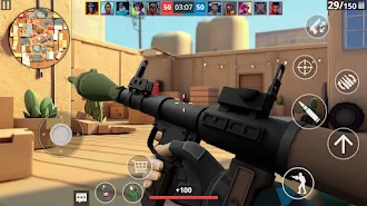 Game screenshot ポリウォー：3D FPSシューティングゲーム hack