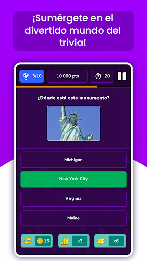 Android application Quizit - Trivia Español screenshort