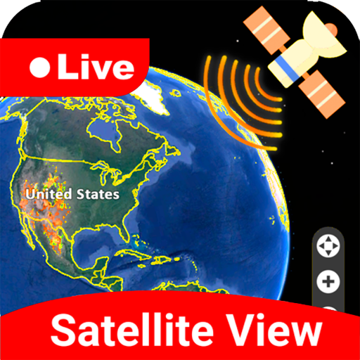 Live Earth Map Street 3D View logo