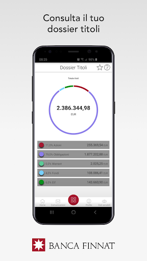 Banca Finnat Mobile Screen 3