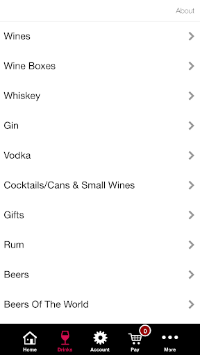 Gees Wine Shop Screen 2
