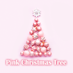 Cover Image of Download Pink Christmas Tree +HOME  APK