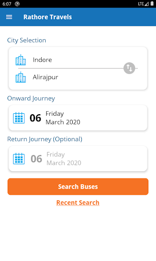 Rathore Travels (Alirajpur) Screen 2