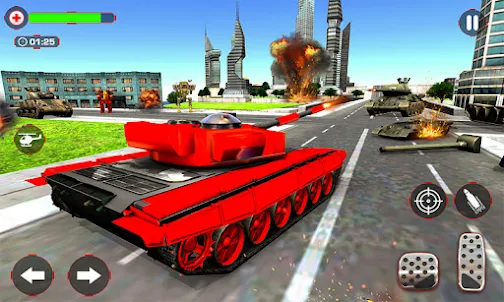 Army Tank Games- Robot Games