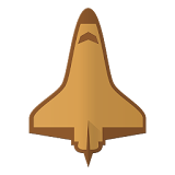Space Shuttle Tour Cardboard icon