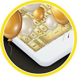 Keyboard Gold Bling Sparkle icon