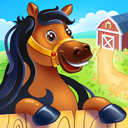 Icon image Kids Animal Farm Toddler Games