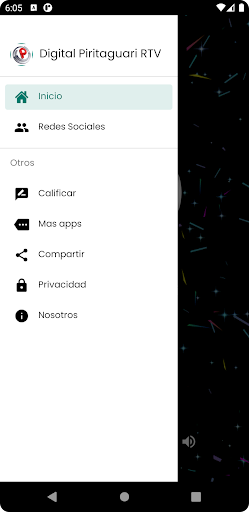 Android application Digital Piritaguari RTV screenshort