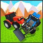 Toy Tractor Battle Crash Arena
