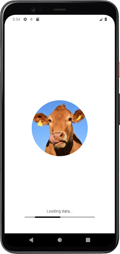 Android application Cow Sounds screenshort