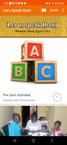 Android application Wamini Ibani egere fie screenshort