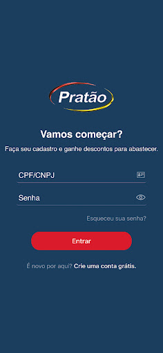 Android application Rede Pratão screenshort