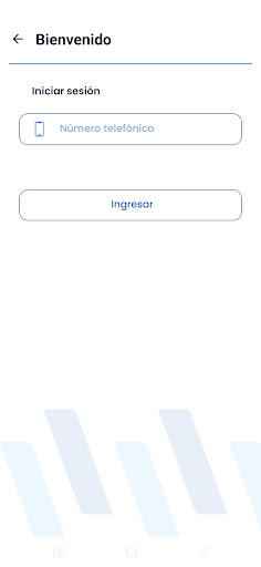 Android application Ven App Pasajero screenshort