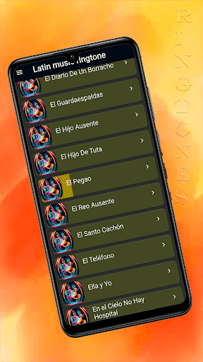 Latin music ringtones - Sounds Screen 3