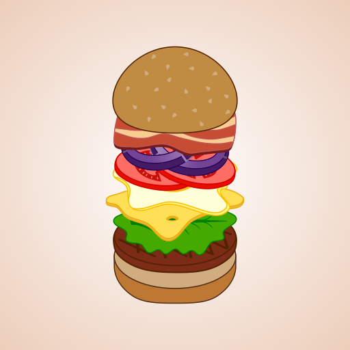 burger game logo