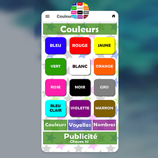 Colores, Vocales y Números en logo