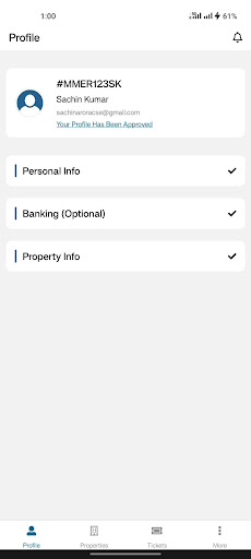 Mahagun Customer App Screen 3