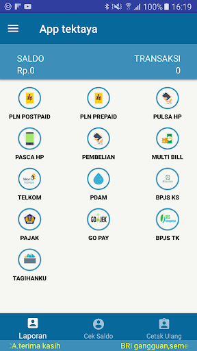 Android application App Tektaya screenshort