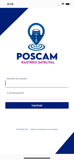 Android application POSCAM GPS screenshort