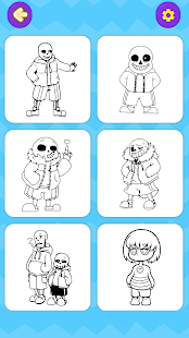 Sans Coloring Book 6 APK screenshots 8