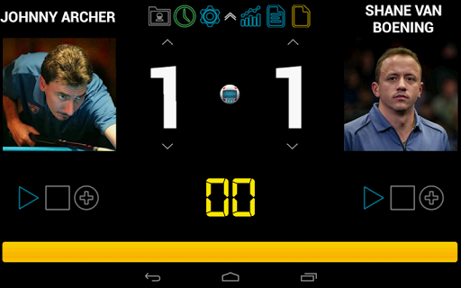 Pool Scoreboard Screen 3