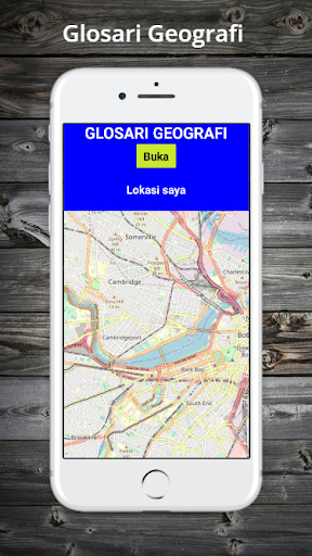 Android application Glosari Geografi screenshort