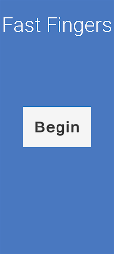 Android application Fast Fingers: Reaction Game screenshort