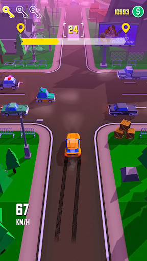 Android application Taxi Run: Traffic Driver screenshort