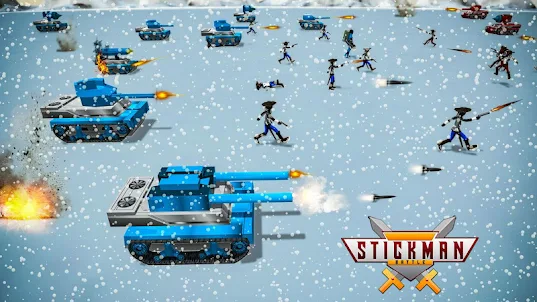 Stickman Battle Simulator game