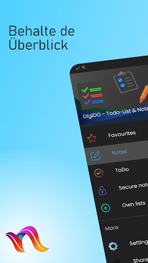 Android application Todo list - TwoDo screenshort