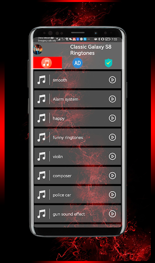 Android application Classic Galaxy S8 Ringtones screenshort