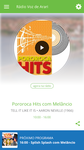 Android application Rádio Voz de Arari screenshort