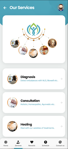 Android application The Holistic Guru screenshort