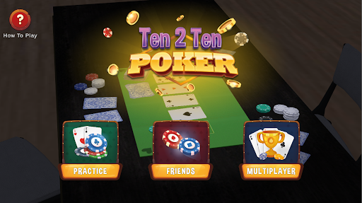 Android application Ten 2 Ten Poker screenshort