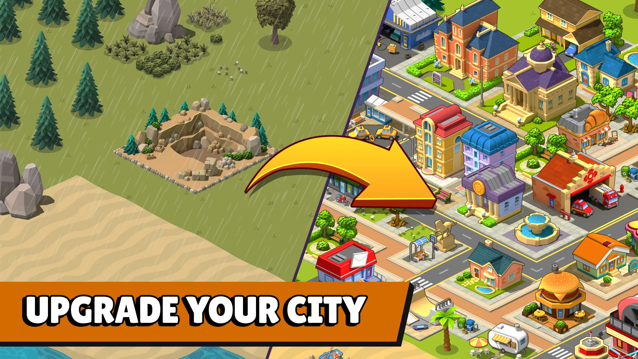 Village City Town Building Sim Mod Apk