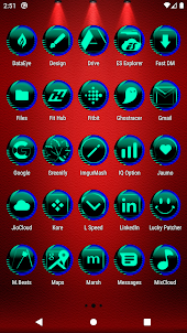 Teal Icon Pack Style 7