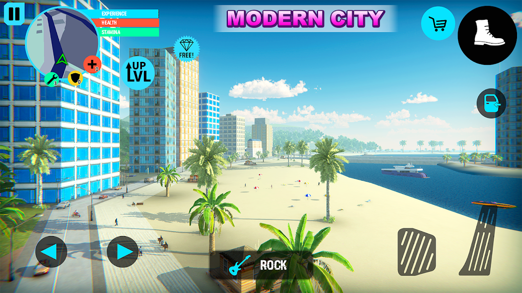 Rio crime city: mafia gangster 3.6.3 APK + Mod (Unlimited money) untuk android