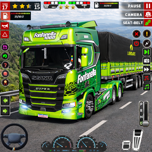 Modern Kamyon Sürüş Oyunu 3D