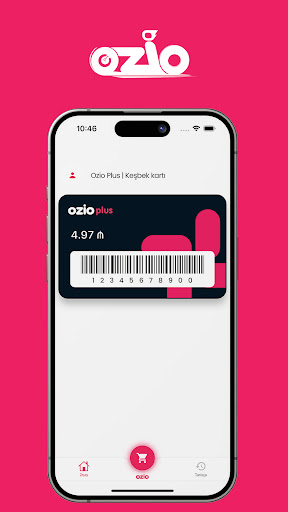 Ozio Online market, Bonus card Screen 2