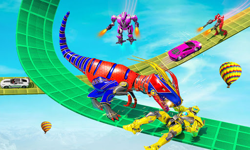 Dino Transform Car Robot Games Screen 3