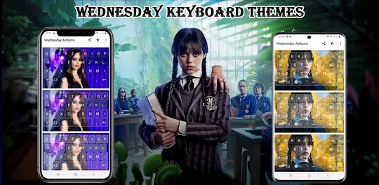 Wednesday Keyboard Themes