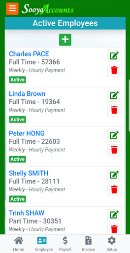 Sooya Accounts Screen 3