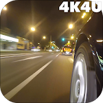 Cover Image of Tải xuống 4K Night City Driving Video Li  APK