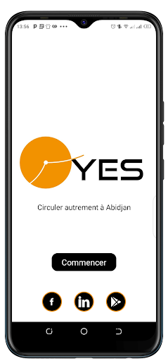 Android application Terminus:Transport commun screenshort